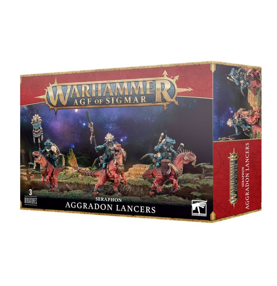 Aggradon Lancers Seraphon Warhammer AoS