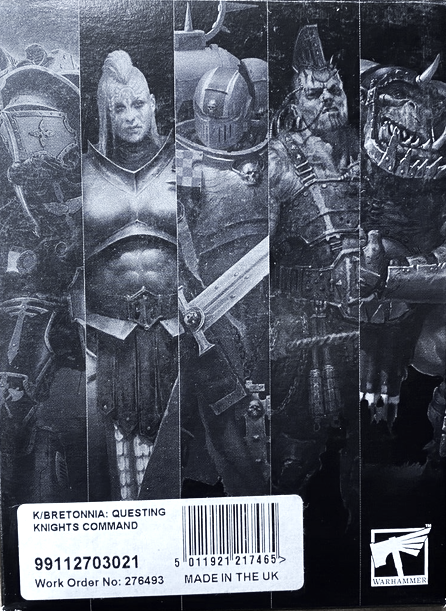 Bretonnian Questing Knights Command Warhammer Old World WBGames
