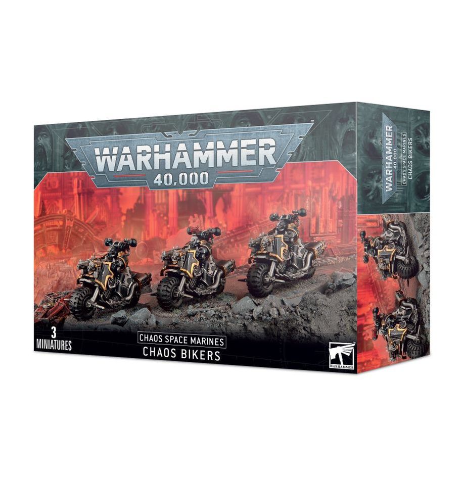 Chaos Bikers Chaos Space Marines Warhammer 40K