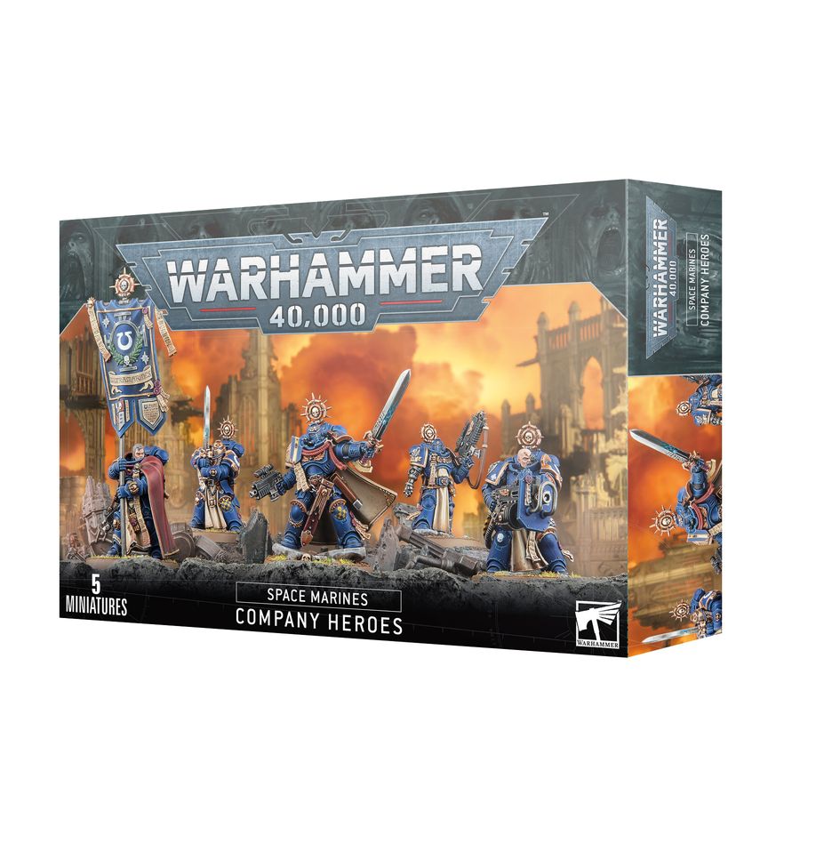 Space Marines Company Heroes 10Th Ed Warhammer 40K