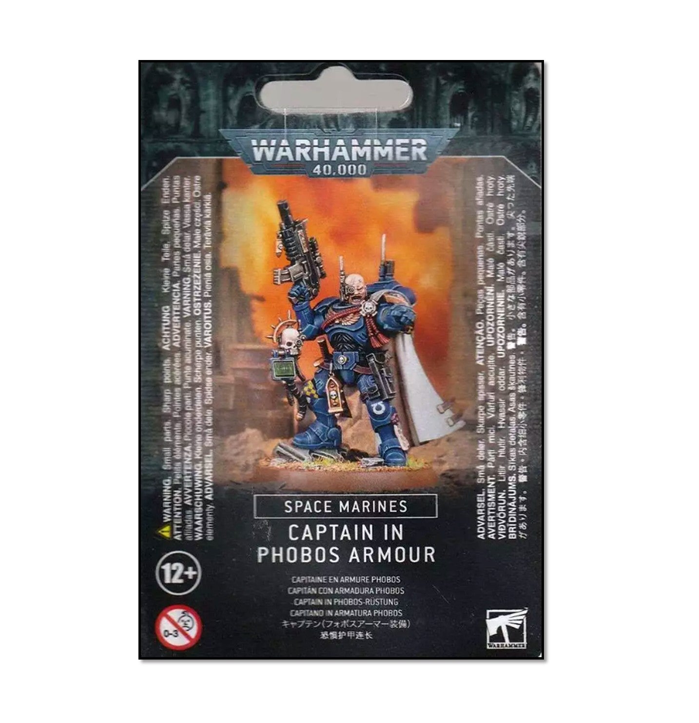 Captain in Phobos Armour Space Marines Warhammer 40K