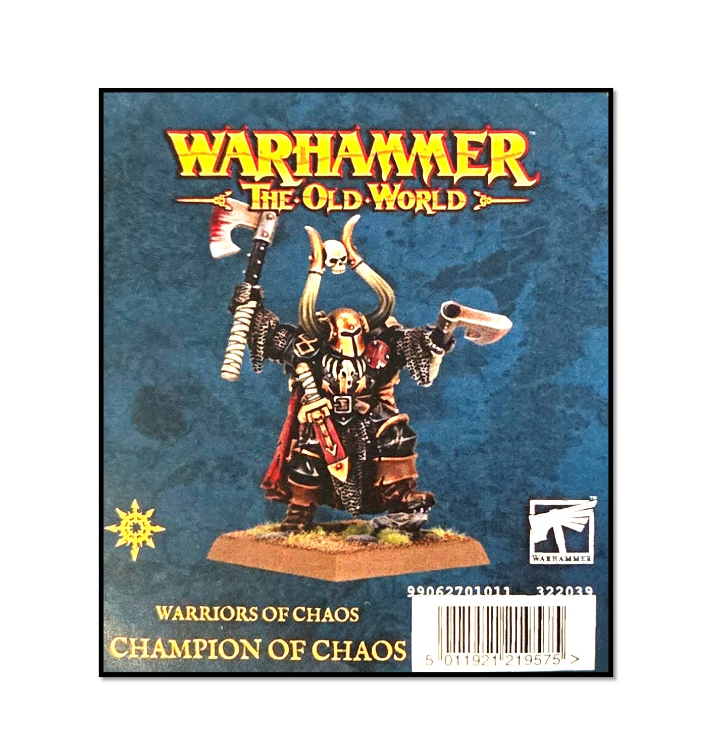 Champion of Chaos With Additional Hand Weapon Warriors Of Chaos Warhammer Old World