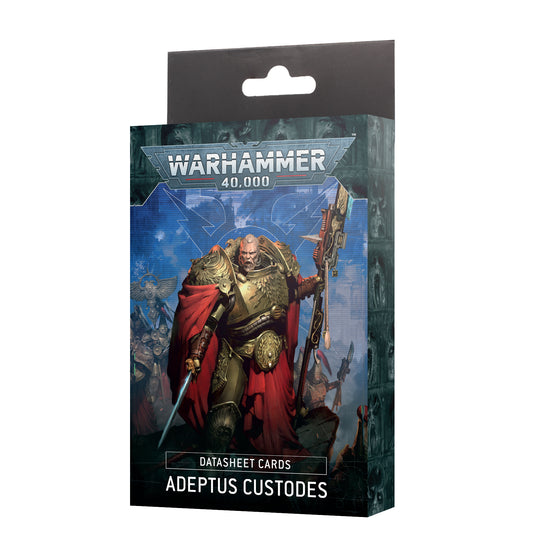 Adeptus Custodes Datasheet Cards 10th Ed Warhammer 40K PREORDER 4/27 WBGames