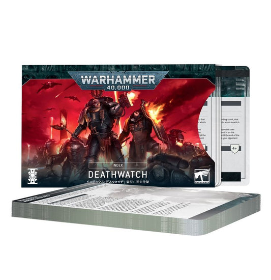 Deathwatch Index Cards 10th Edition Warhammer 40K                        WBGames