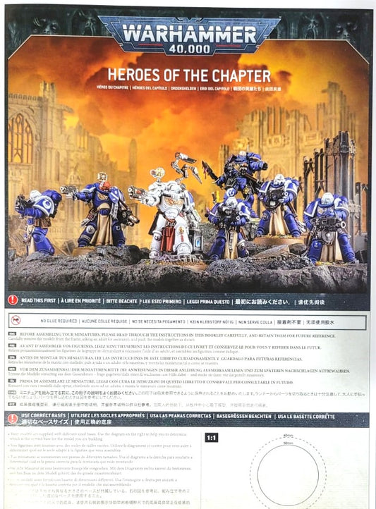 Heroes of the Chapter Space Marines Warhammer 40K WBGames