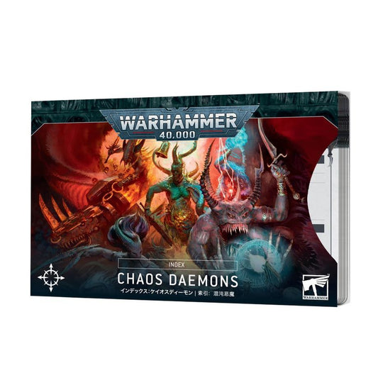 Chaos Daemons Index Cards 10th Edition Warhammer 40K                     WBGames