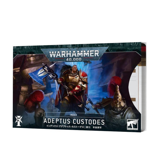 Adeptus Custodes Index Cards 10th Edition Warhammer 40K  WBGames