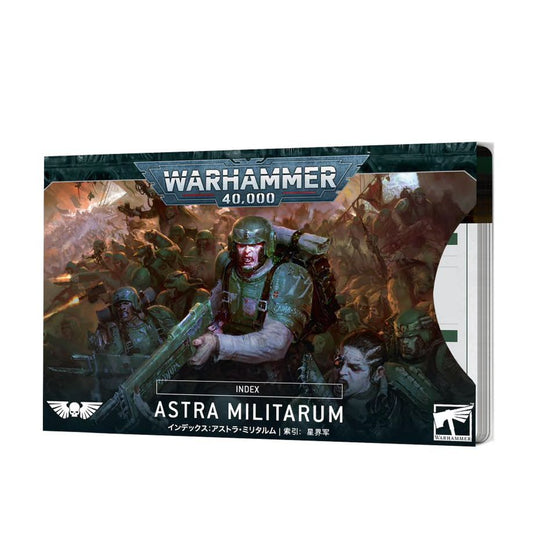 Astra Militarum Index Cards 10th Edition Warhammer 40K                   WBGames