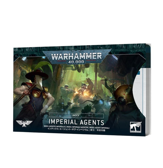 Imperial Agents Index Cards 10th Edition Warhammer 40K                   WBGames