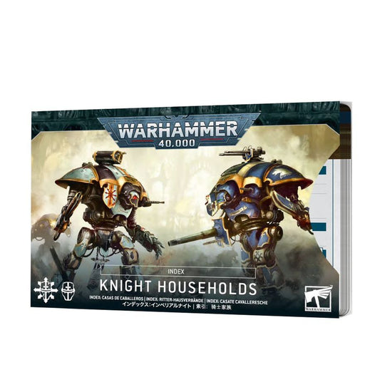 Imperial Knight Households Index Cards 10th Edition Warhammer 40K        WBGames