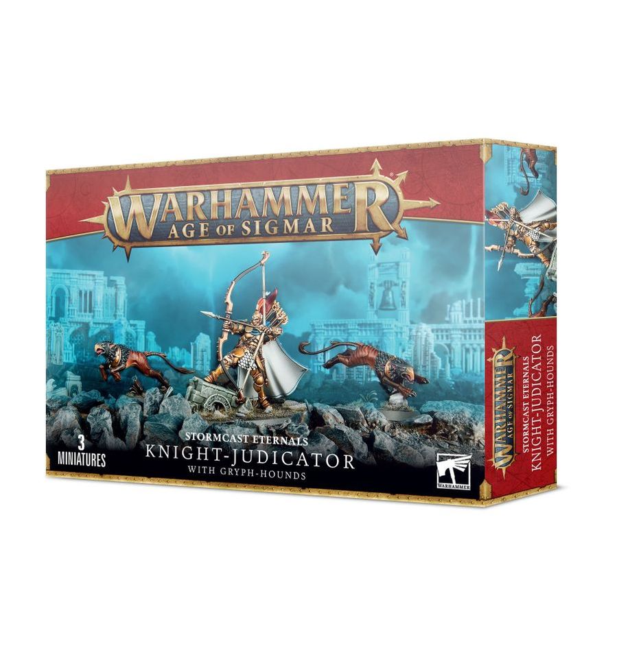Knight-Judicator With Gryph-Hounds Stormcast Eternals Warhammer Age of Sigmar
