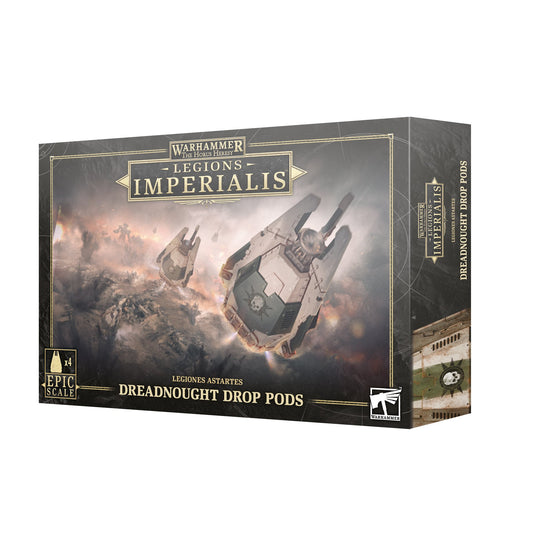 Dreadnought Drop Pods Legions Imperialis Warhammer PREORDER 5/18 WBGames