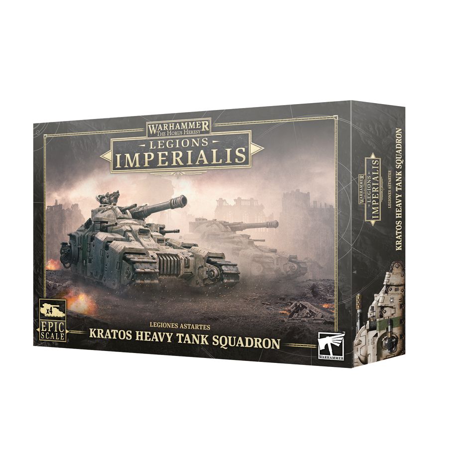 Legions Imperialis: Kratos Heavy Tank Squadron Warhammer