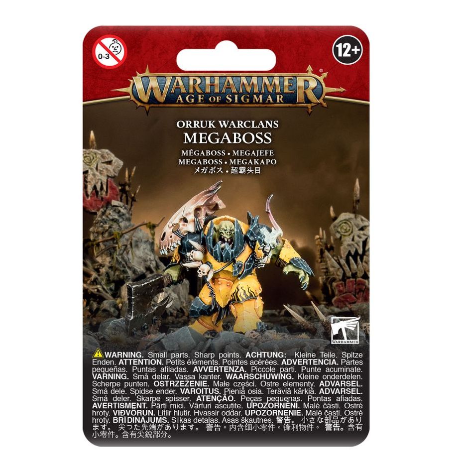 Megaboss Orruk Warclans Warhammer Age of Sigmar
