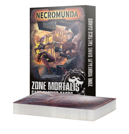 Zone Mortalis Gang Tactics Cards Warhammer Necromunda  WBGames