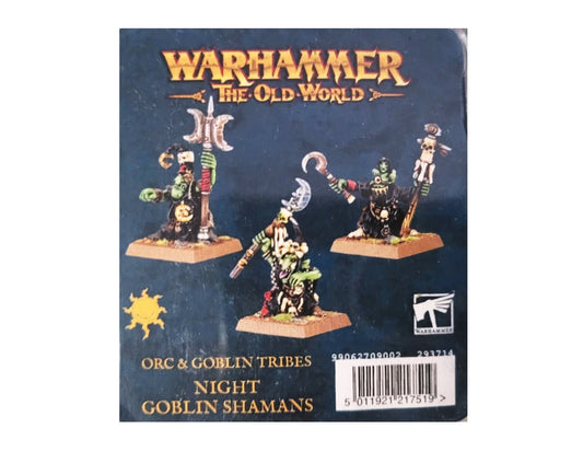 Night Goblin Shamans  - Orc & Goblin Tribes Warhammer Old World NIB! WBGames
