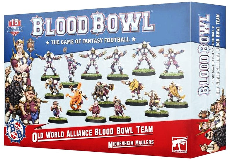 Old World Alliance Blood Bowl Team Middenheim Maulers Warhammer