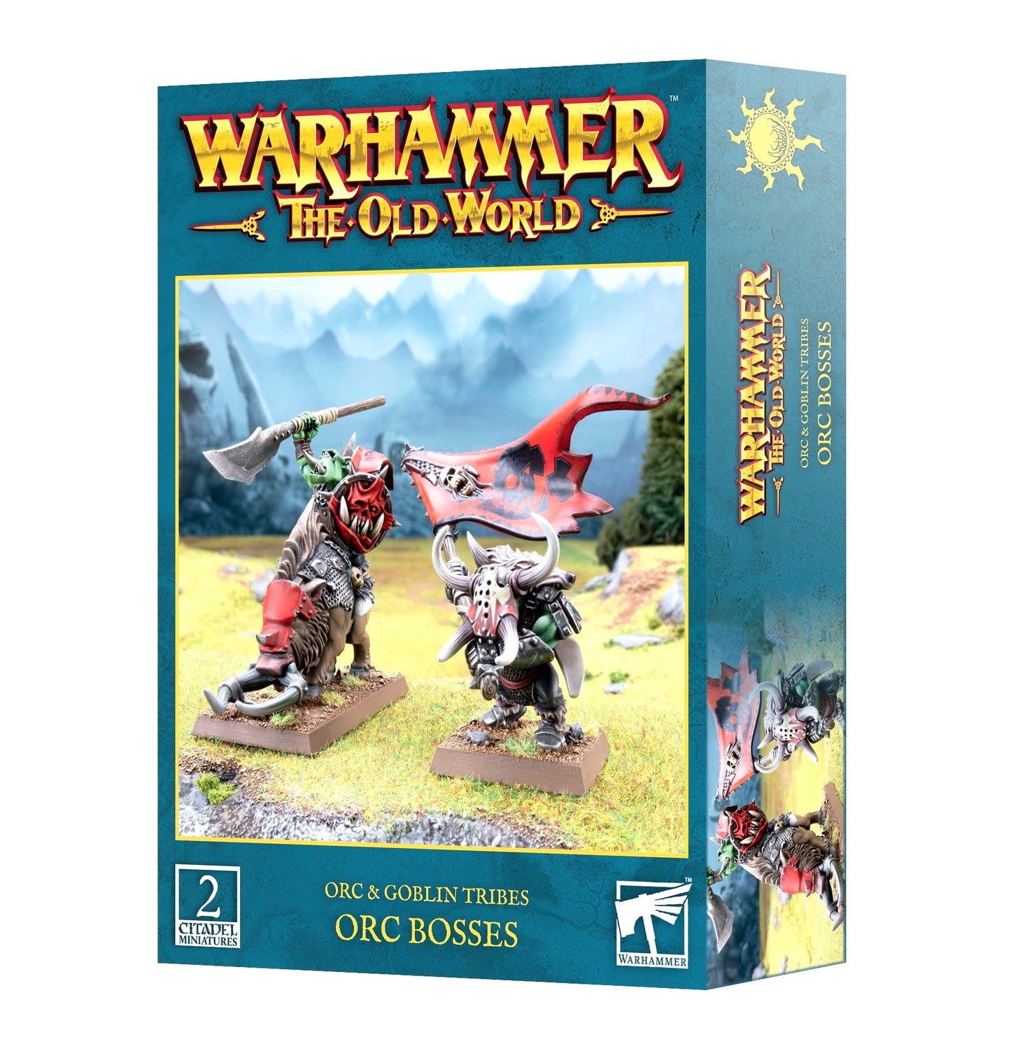 Orc Bosses - Orc & Goblin Tribes Warhammer Old World NIB! WBGames