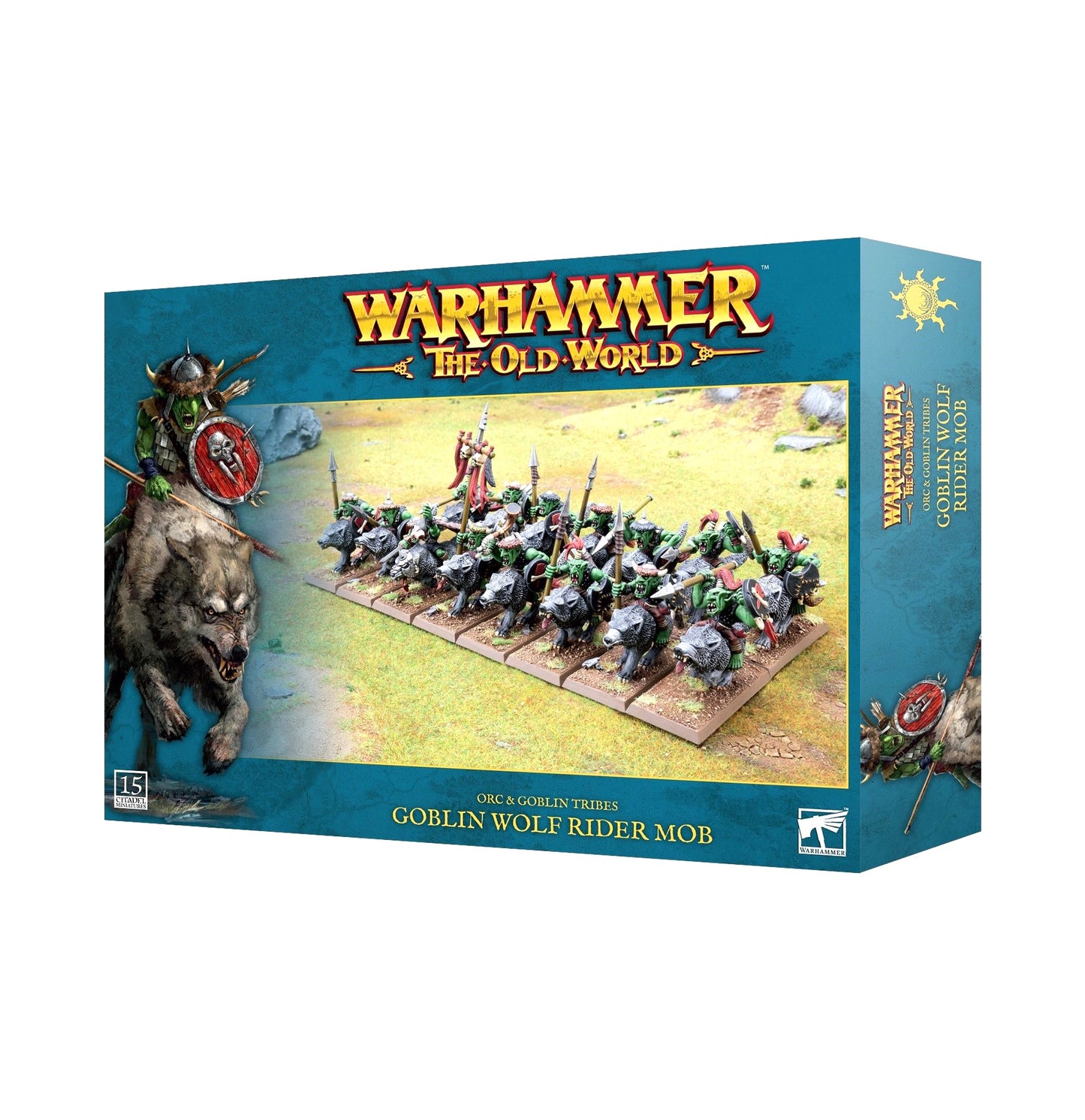 Goblin Wolf Rider Mob - Orc & Goblin Tribes Warhammer Old World NIB! WBGames