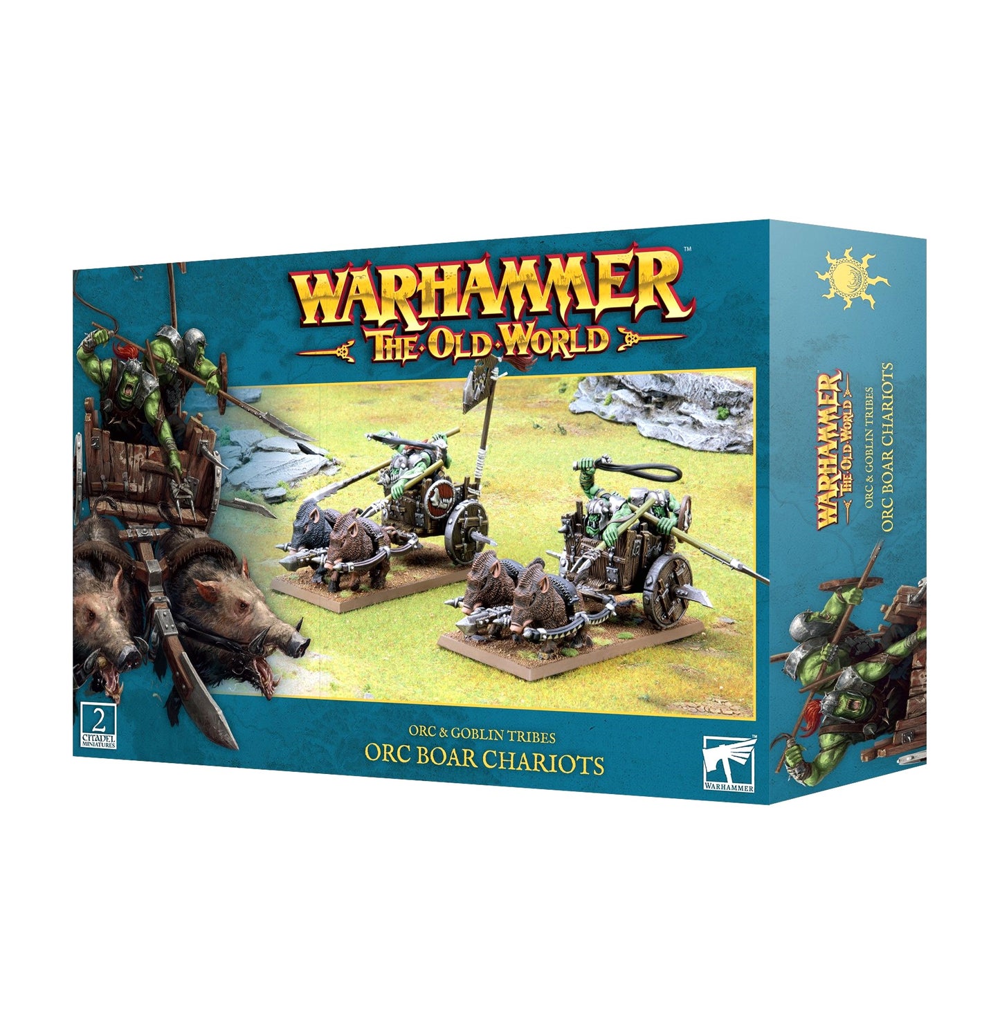 Orc Boar Chariots Orc & Goblin Tribes Warhammer Old World