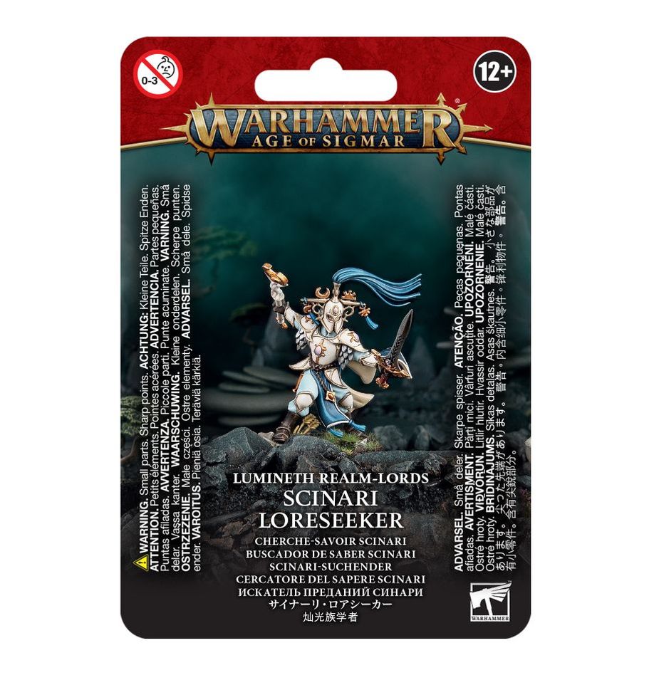 Scinary Loreseeker Lumineth Realm Lords Warhammer Age of Sigmar