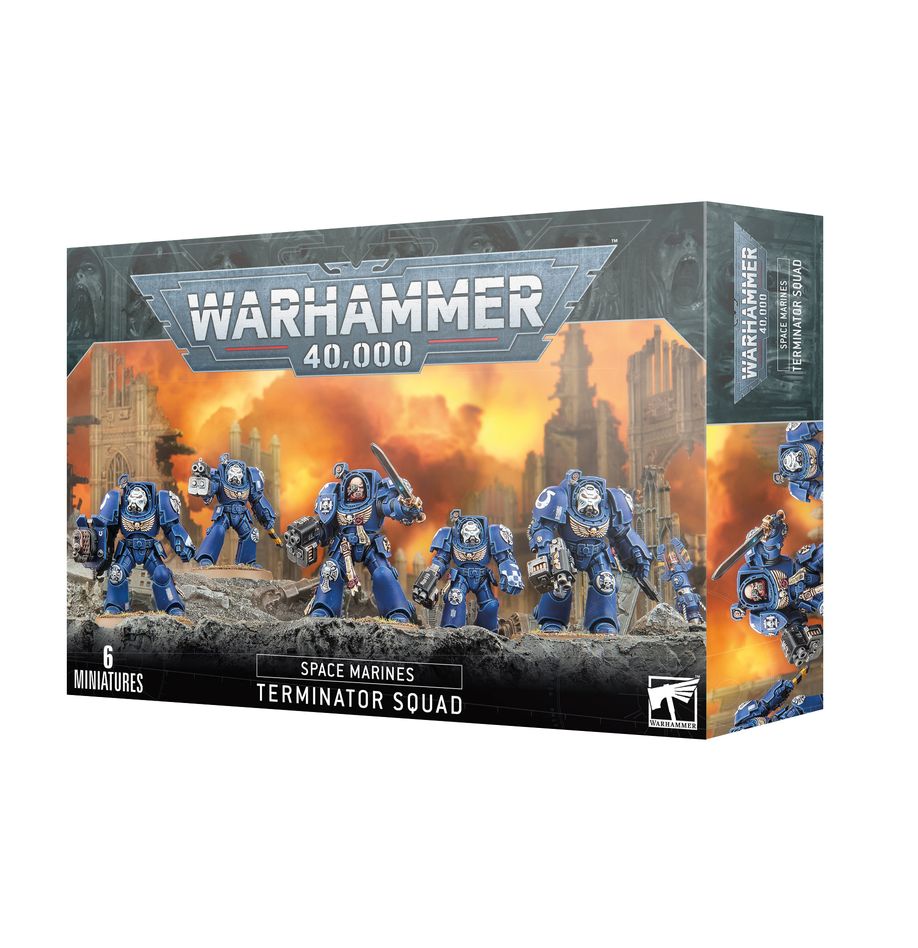 Terminator Squad Space Marines 10Th Ed Warhammer 40K