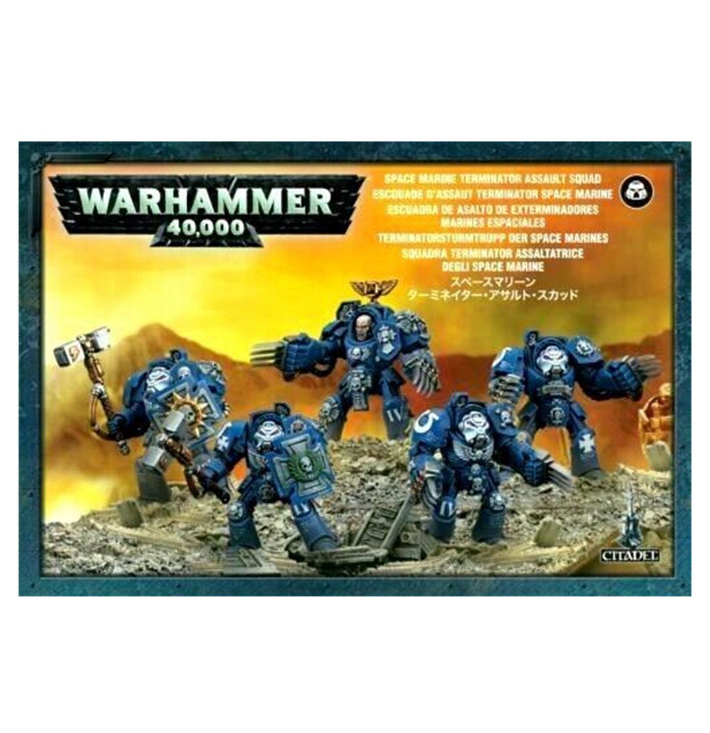Terminator Assault Squad Space Marines Warhammer 40K