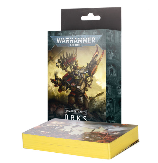 Orks Datasheet Cards 10th Ed Warhammer 40K WBGames