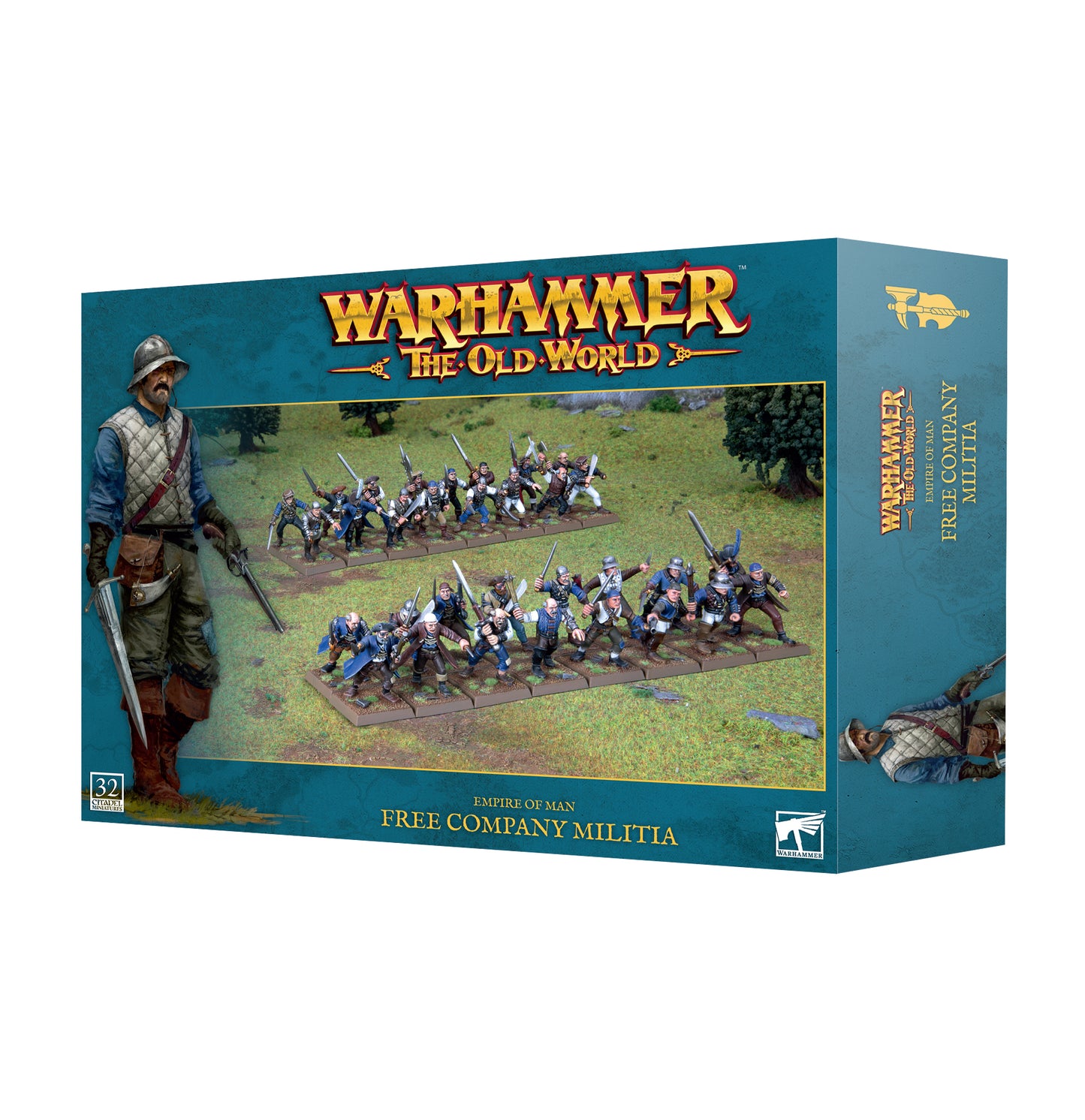Free Company Militia Empire Of Man Warhammer Old World