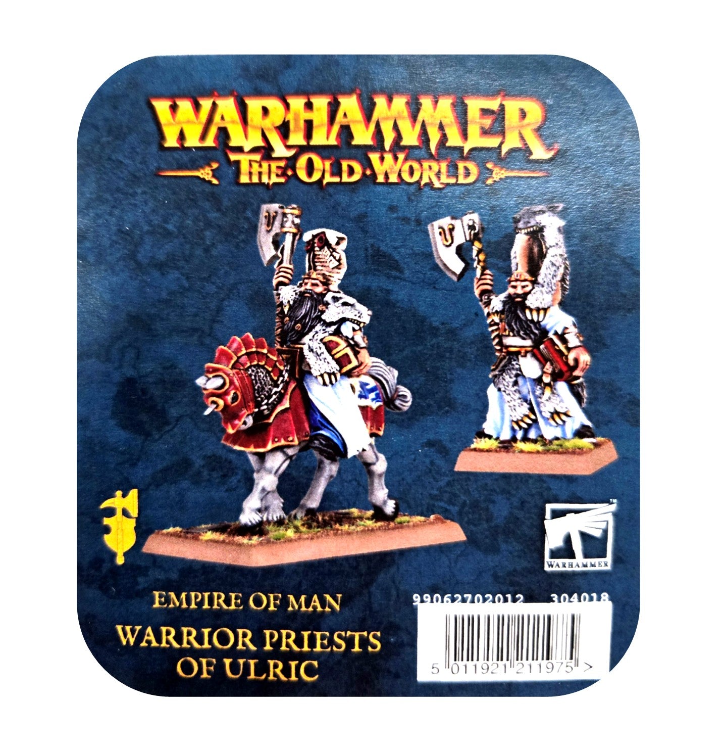 Warrior Priests of Ulric on Foot & Mounted Empire of Man Warhammer Old World