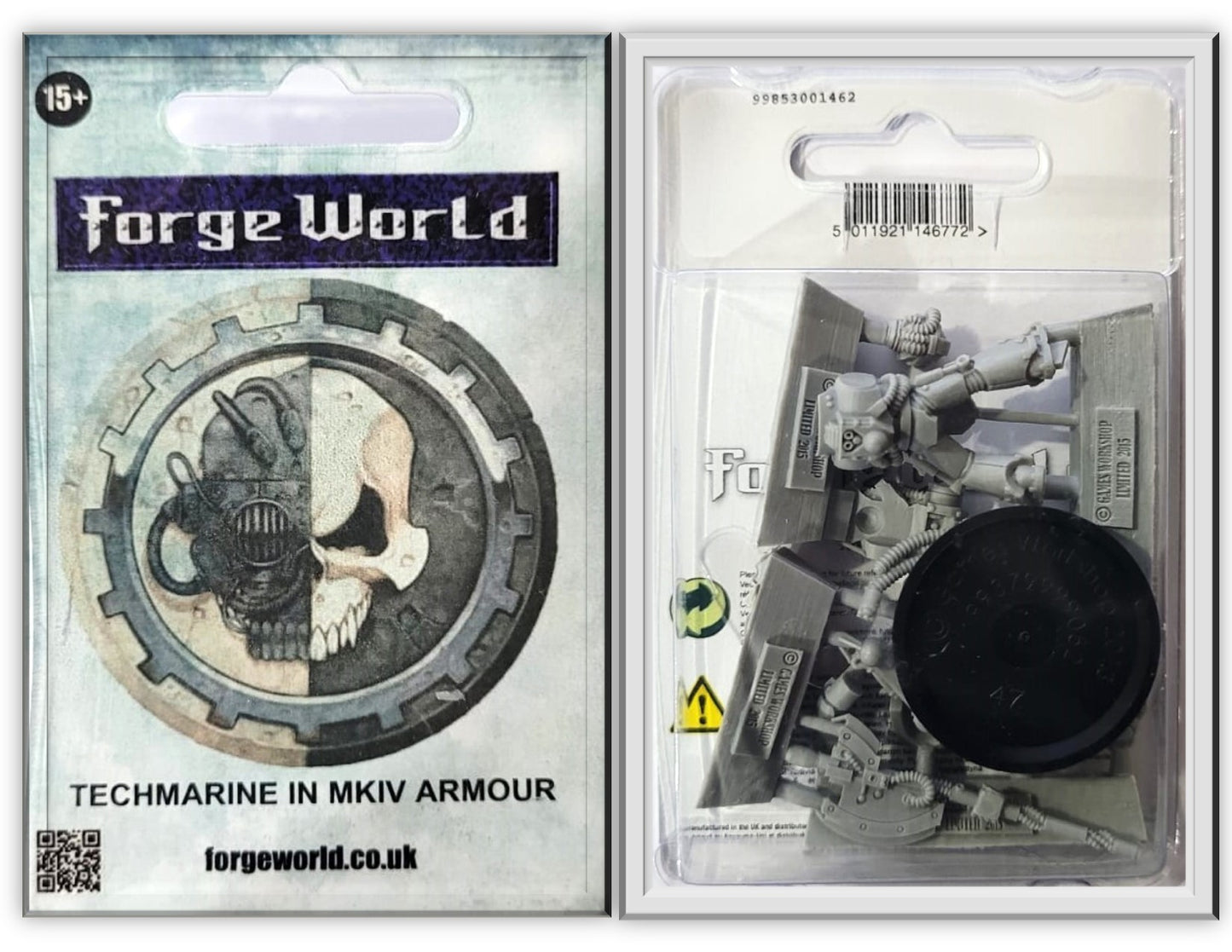Techmarine In MKIV Armour Forge World Expert Kit