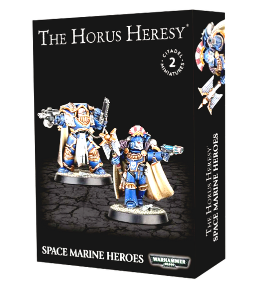 Heroes Space Marines The Horus Heresy Warhammer 40K NIB! OOP             WBGames