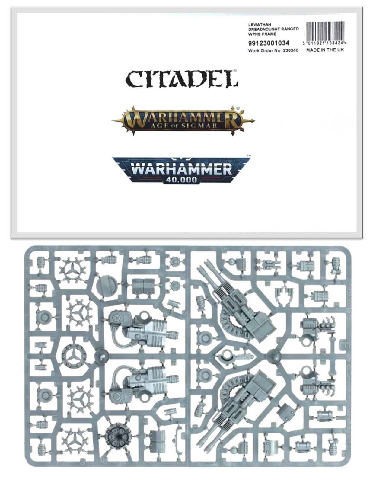 Leviathan Siege Dreadnought Ranged Weapons Warhammer 30K