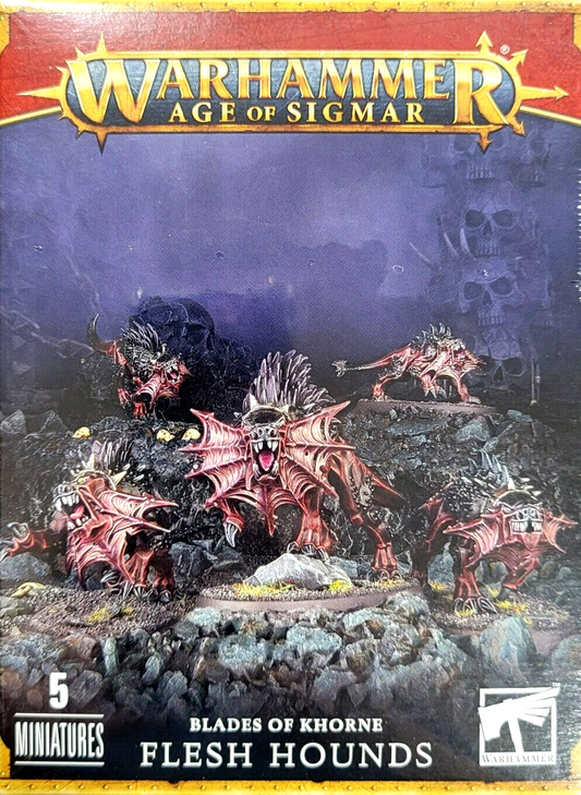 Flesh Hounds Daemons of Khorne Chaos Warhammer Age of Sigmar NIB!        WBGames