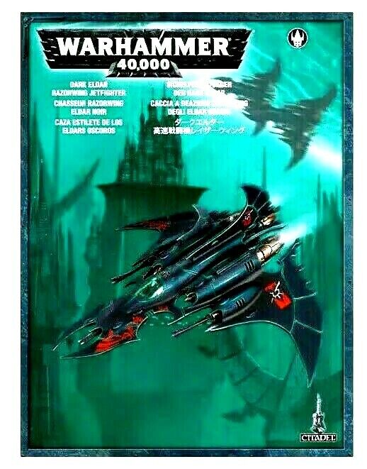 Razorwing Jetfighter Drukhari Warhammer 40K NIB!                         WBGames