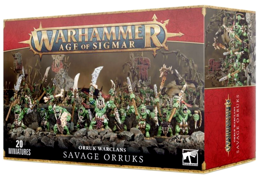 Savage Orruks Orruk Warclans Warhammer Age of Sigmar AoS NIB!            WBGames