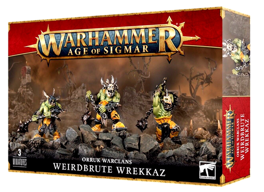 Weirdbrute Wrekkaz Orruk Warclans Ironjawz Warhammer AoS                 WBGames