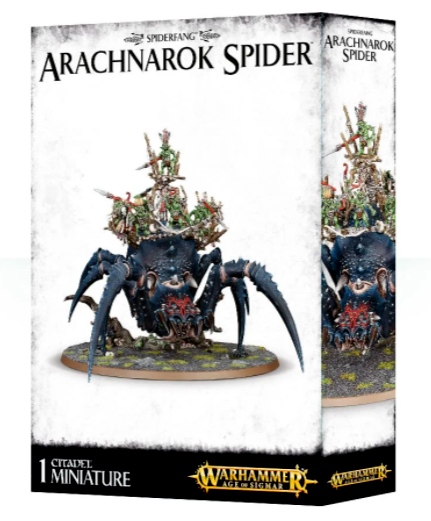 Arachnarok Spider Gloomspite Gitz Spiderfang Grots  Warhammer AoS