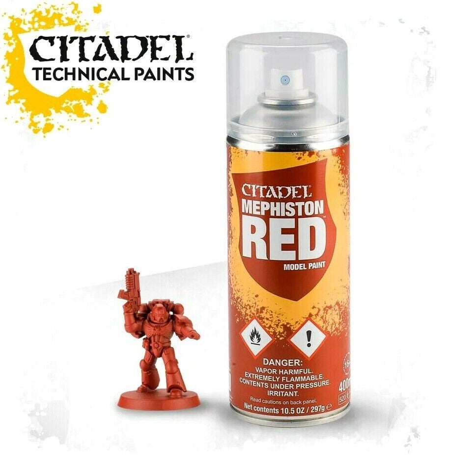 Citadel Colour Spray Paints Games Workshop Warhammer AoS