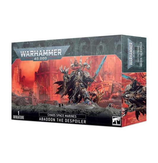 Abaddon the Despoiler Chaos Space Marines Warhammer 40K NIB!             WBGames