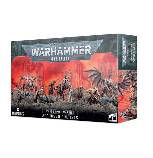 Accursed Cultist Chaos Space Marines Warhammer 40K NIB!                  WBGames