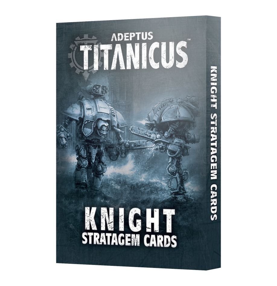 Knight Stratagem Cards Adeptus Titanicus Warhammer