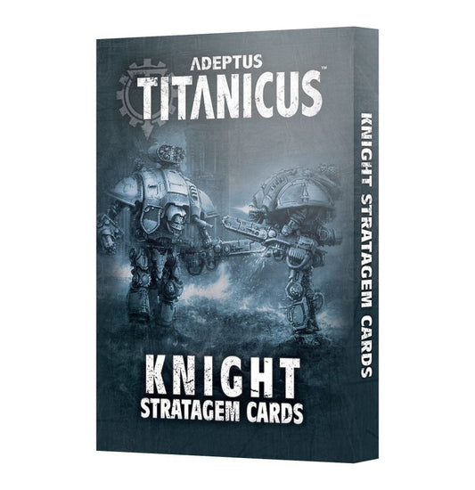 Knight Stratagem Cards Adeptus Titanicus Warhammer