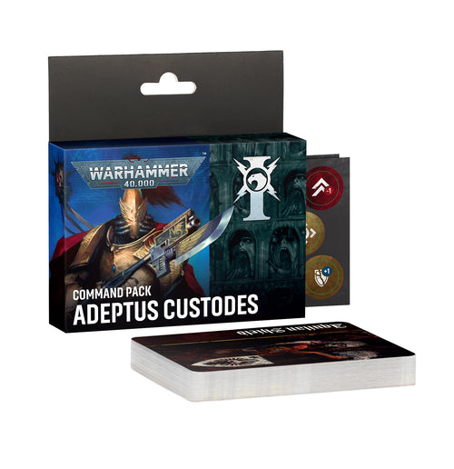 Adeptus Custodes Comand Pack Cards Warhammer 40K 11th Ed