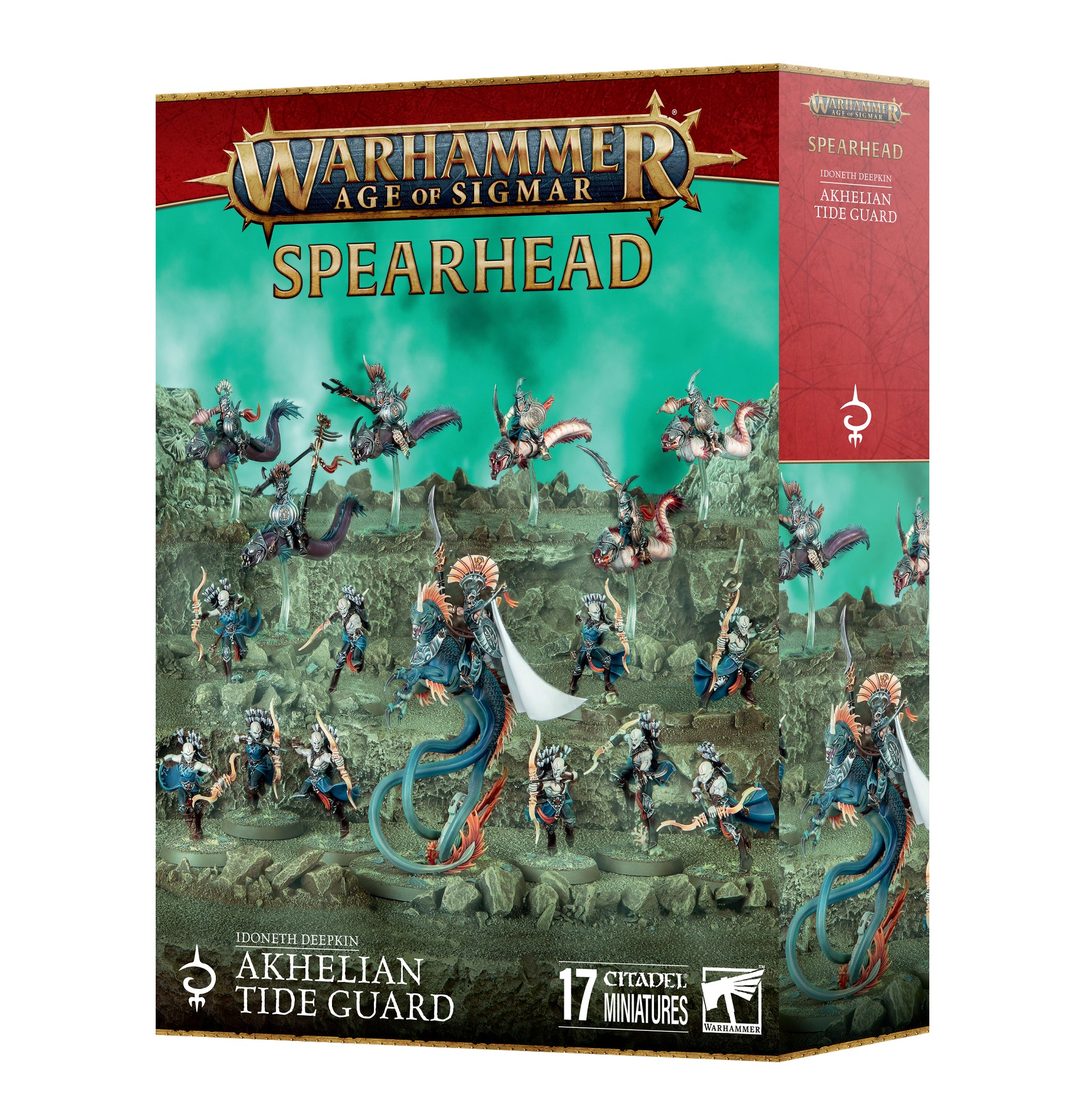 Spearhead Idoneth Deepkin Akhelian Tide Guard Warhammer AoS