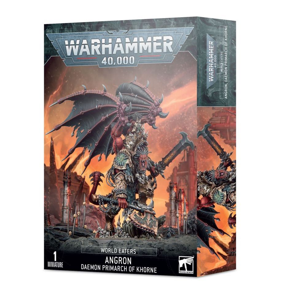 Angron Daemon Primarch Of Khorne World Eaters Chaos Warhammer 40K
