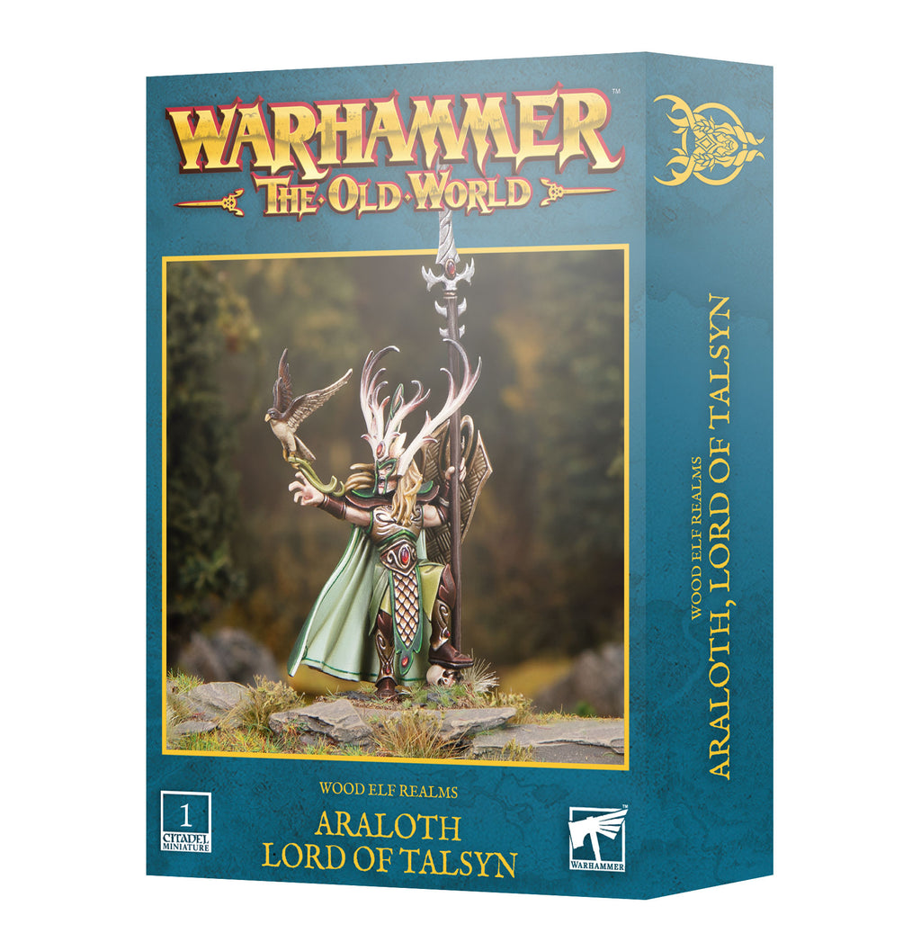 Araloth Lord of Talsyn Wood Elf Realms Warhammer the Old World