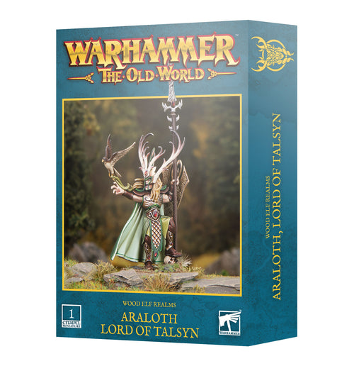 Araloth Lord of Talsyn Wood Elf Realms Warhammer the Old World