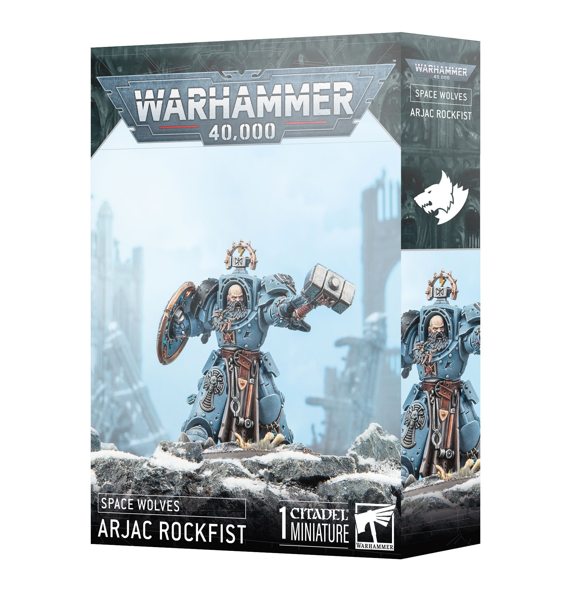 Arjac Rockfist Space Wolves Warhammer 40K