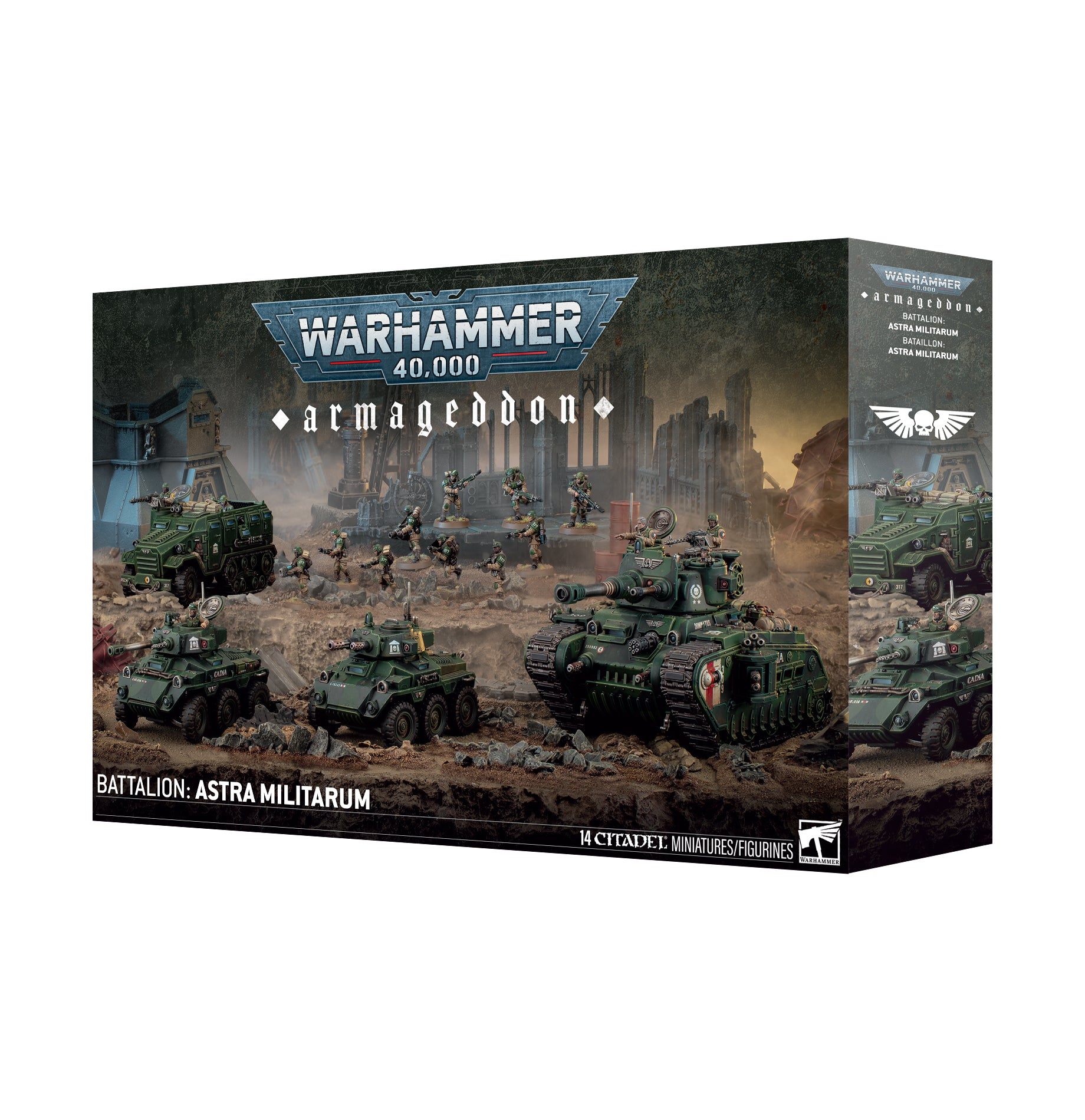 Armageddon Battalion Astra Militarum Warhammer 40K 